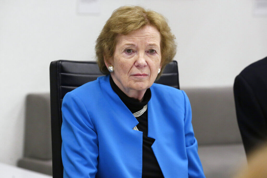 Mary Robinson, former Irish president